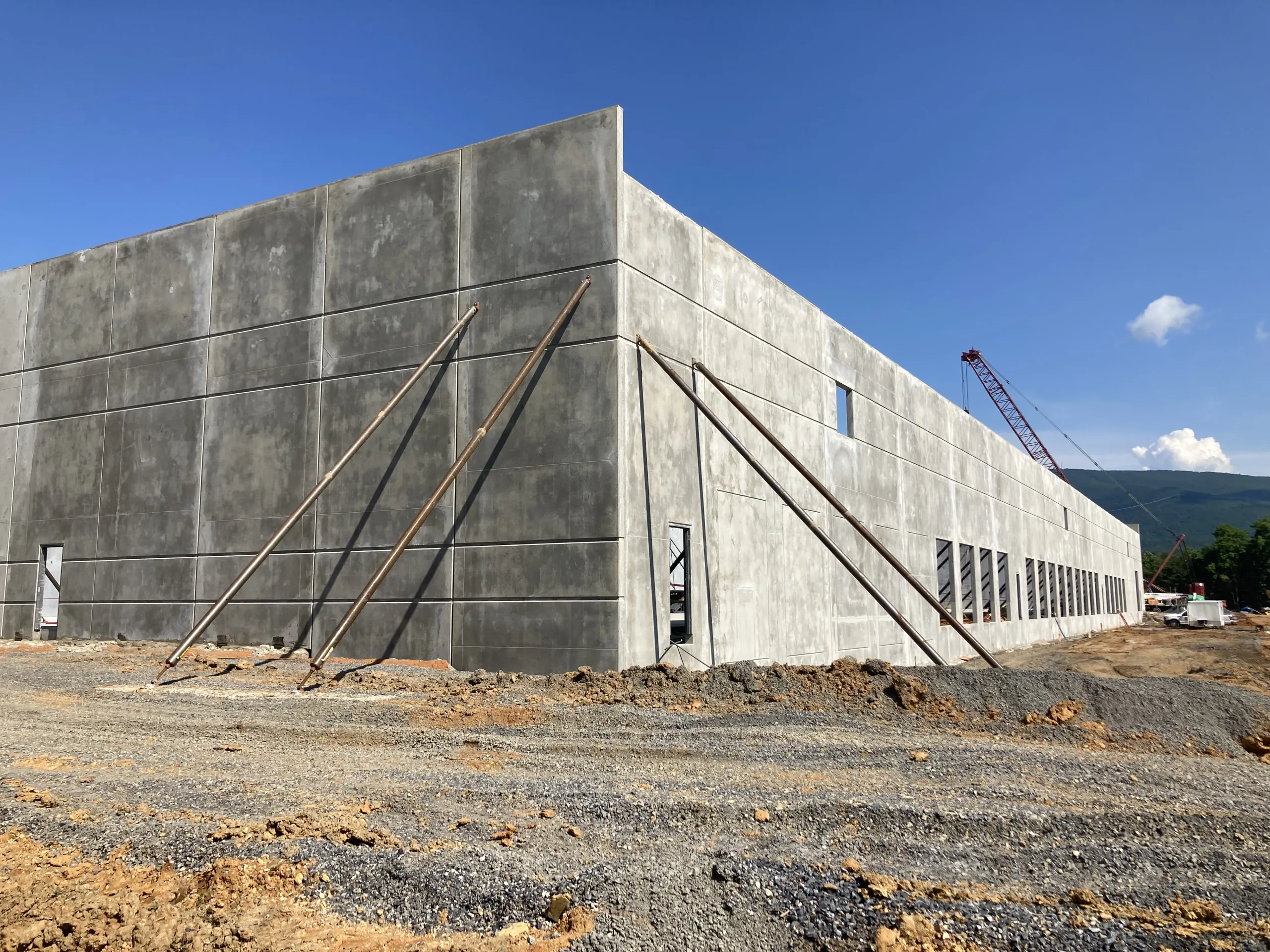 Lowes Distribution Center project building during construction