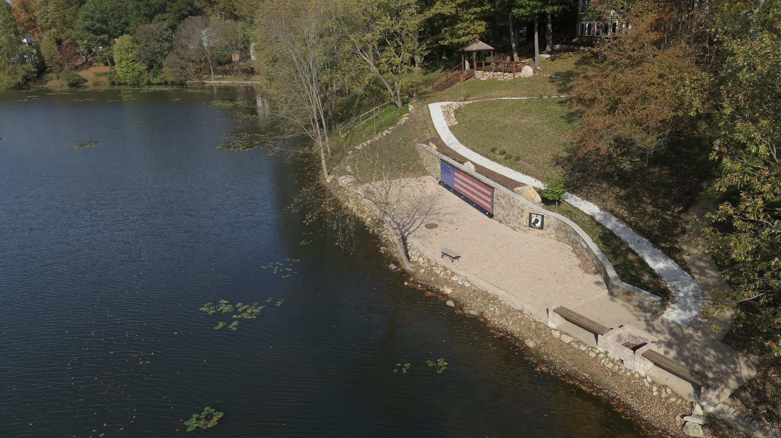 War memorial boardwalk survey photo