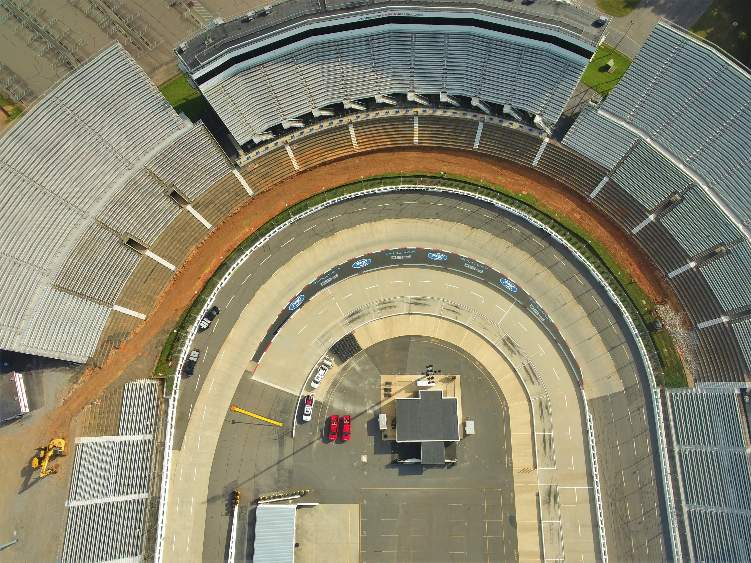 Martinsville Speedway project aerial view