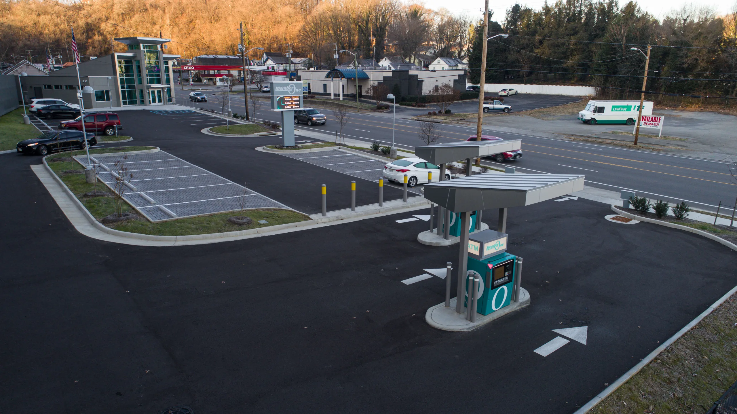 Member One project Roanoke ATM drive thru