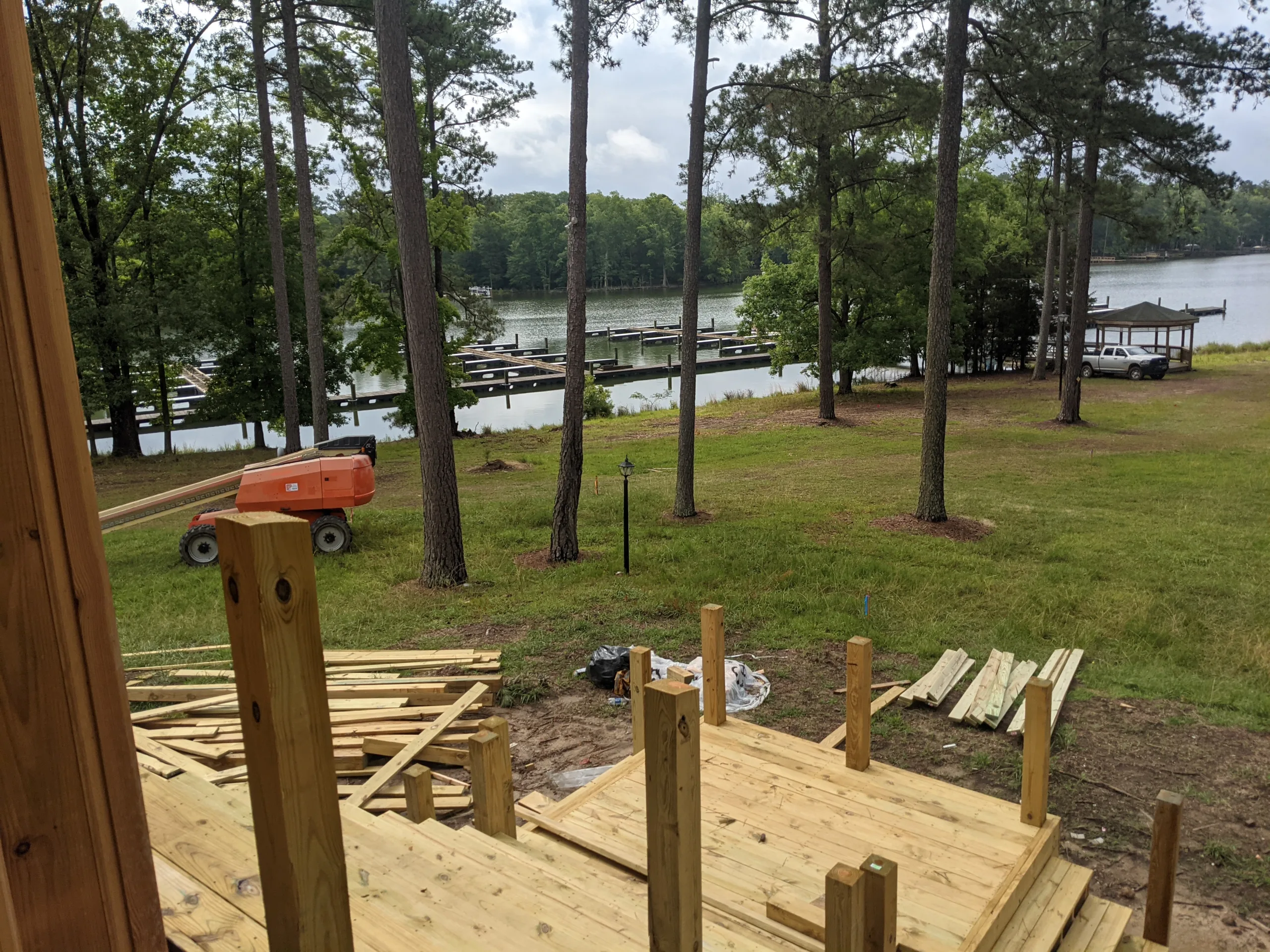 Stewart Landing project construction